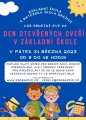 DEN OTEVŘENÝCH DVEŘÍ V ZÁKLADNÍ ŠKOLE