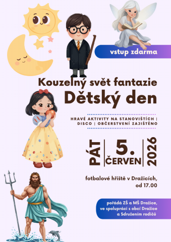 Pozvánka na Den dětí 2026