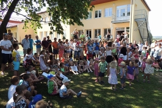 Rozloučení s předškoláky - Zahradní slavnost