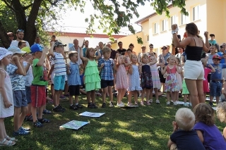 Rozloučení s předškoláky - Zahradní slavnost