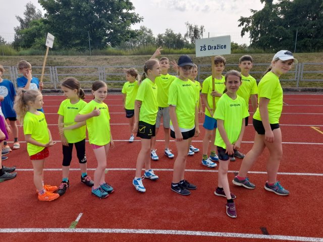 Atletický přebor Táborska - okresní atletická olympiáda