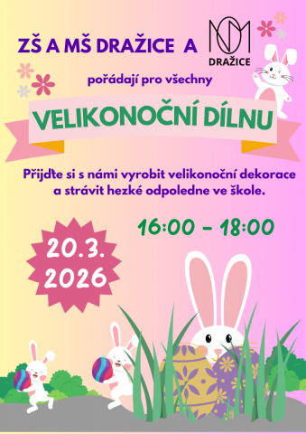 Velikonoční dílna 20. března 2026